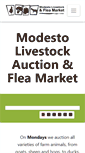 Mobile Screenshot of modestolivestock.com